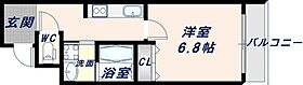 大阪府東大阪市御厨中1丁目（賃貸アパート1K・3階・28.18㎡） その2