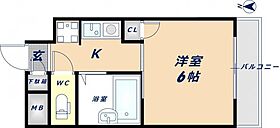 大阪府東大阪市小阪2丁目（賃貸マンション1K・7階・20.00㎡） その2