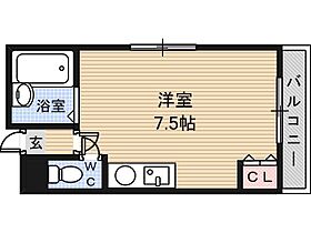 大阪府東大阪市源氏ケ丘（賃貸マンション1R・2階・17.90㎡） その2