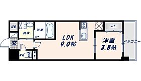 大阪府大阪市生野区小路2丁目（賃貸マンション1LDK・1階・33.16㎡） その2