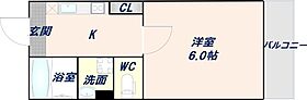 大阪府大阪市生野区巽西4丁目（賃貸アパート1K・3階・23.00㎡） その2