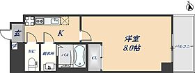 大阪府大阪市平野区瓜破2丁目（賃貸マンション1K・4階・25.80㎡） その2