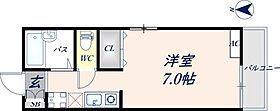 サンライフ山上 201 ｜ 大阪府東大阪市本町8-3（賃貸アパート1R・2階・24.00㎡） その2