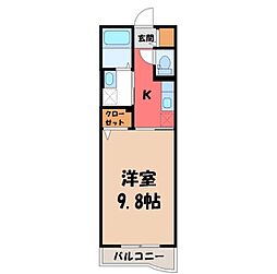 🉐敷金礼金0円！🉐水戸線 結城駅 徒歩6分