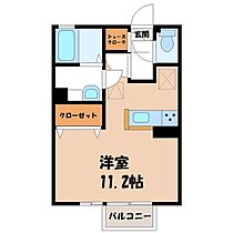 栃木県栃木市箱森町（賃貸アパート1R・1階・29.25㎡） その2