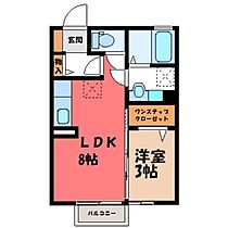 茨城県結城市大字結城（賃貸アパート1LDK・1階・29.25㎡） その2