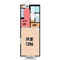 茨城県結城市下り松3丁目（賃貸アパート1K・2階・28.21㎡） その2