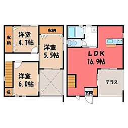 両毛線 栃木駅 バス57分 ふれあいバス　寺尾線千塚小学校北下車...