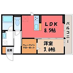 東北新幹線 小山駅 徒歩11分