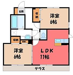 水戸線 東結城駅 徒歩22分