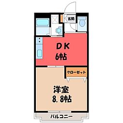 🉐敷金礼金0円！🉐東北本線 小山駅 バス24分 そえや整骨院下車...
