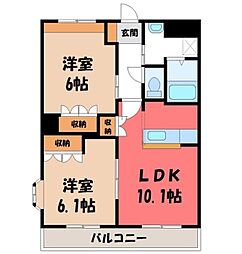 真岡鐵道 下館二高前駅 徒歩14分