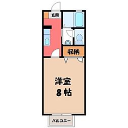間取図画像 1K
