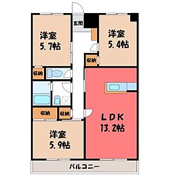 🉐敷金礼金0円！🉐東北本線 小山駅 徒歩11分