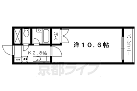 京都府宇治市槇島町落合（賃貸マンション1K・3階・26.60㎡） その2