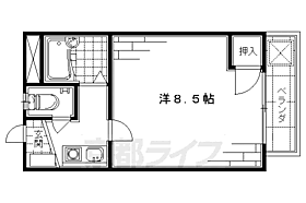 エスポワール桃山 208 ｜ 京都府京都市伏見区桃山水野左近西町（賃貸アパート1K・2階・24.04㎡） その2