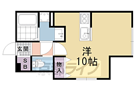 グローバルパレス 102 ｜ 京都府京都市伏見区深草西浦町3丁目（賃貸アパート1R・1階・26.85㎡） その2