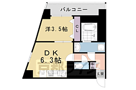 京都府京都市南区西九条唐戸町（賃貸マンション1DK・3階・28.99㎡） その2