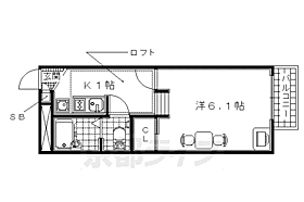 京都府宇治市木幡南山（賃貸アパート1K・1階・19.87㎡） その2