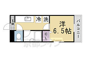 京都府京田辺市薪小山（賃貸マンション1K・4階・22.59㎡） その2