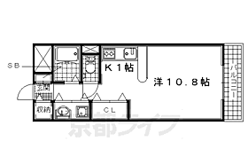 京都府宇治市伊勢田町大谷（賃貸マンション1R・2階・28.59㎡） その2