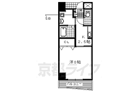 大阪府枚方市長尾家具町1丁目（賃貸マンション1K・5階・27.65㎡） その2