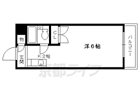 メゾン・ド・パヴィヨン 410 ｜ 京都府京都市伏見区深草西浦町8丁目（賃貸マンション1K・4階・15.93㎡） その2