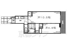 カーサアルドーレI 101 ｜ 京都府京都市伏見区深草大亀谷東久宝寺町（賃貸アパート2K・1階・40.29㎡） その2