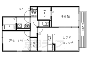 大阪府枚方市甲斐田新町（賃貸アパート2LDK・1階・55.00㎡） その2