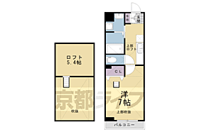 京都府城陽市平川指月（賃貸アパート1K・2階・25.23㎡） その2