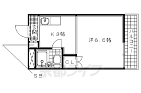 京都府京田辺市三山木直田（賃貸マンション1K・3階・18.95㎡） その2