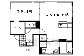 京都府八幡市八幡隅田口（賃貸アパート1LDK・1階・56.83㎡） その2