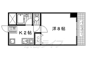 京都府京田辺市河原受田（賃貸マンション1K・4階・24.37㎡） その2