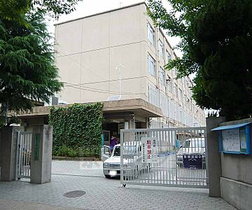 周辺：竹田小学校まで500m 竹田駅の東側にある小学校です。