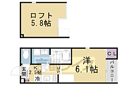 ハーモニーテラス小栗栖森本町 2階