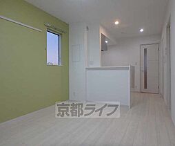 近鉄京都線 大久保駅 徒歩34分の賃貸アパート 3階2LDKのリビング/ダイニング