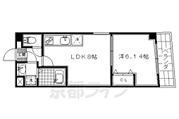 リアライズＪＲ藤森 4階1LDKの間取り