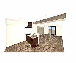 仮）広野町西裏マンション 3階1LDKの室内