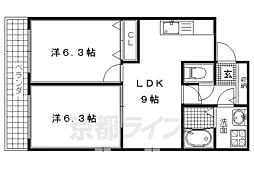 PROSPER-11 2LDKの間取図画像