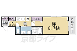 京都地下鉄東西線 椥辻駅 徒歩14分 1階/-