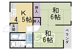 ローズハウス 2階/-