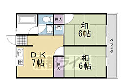 シティハイム物集女 2階/-