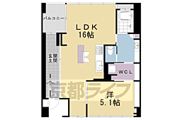 シャリマー西大路 7階/-