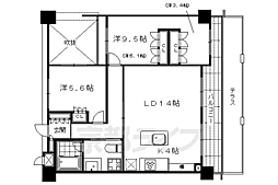 ネバーランド御所南 2階/-