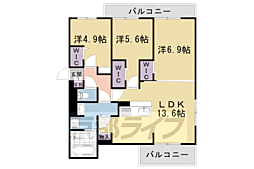 リベルテ四条梅津 3階