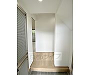 玄関から見たところです。