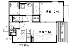 グランソレイユ楠葉III 1階