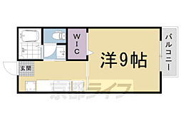 メゾンアクシス 1Kの間取図画像