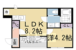 京都地下鉄東西線 椥辻駅 徒歩6分 1階/-