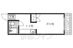 山岡ハイツ 2階/-